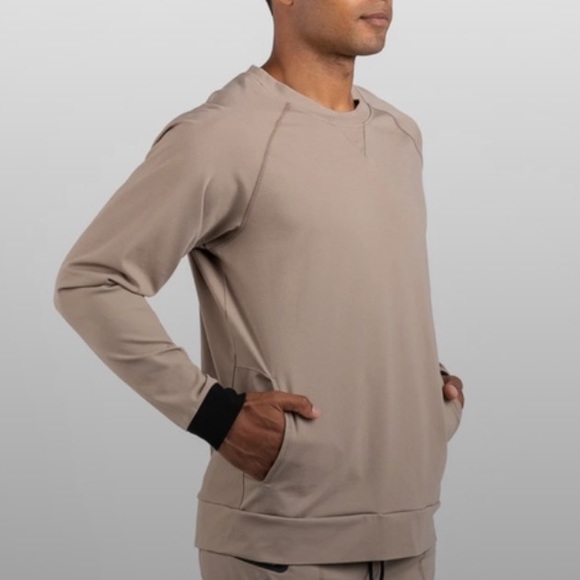 Bylt Basics Tan Premium Crewneck Sweatshirt - Picture 2 of 9